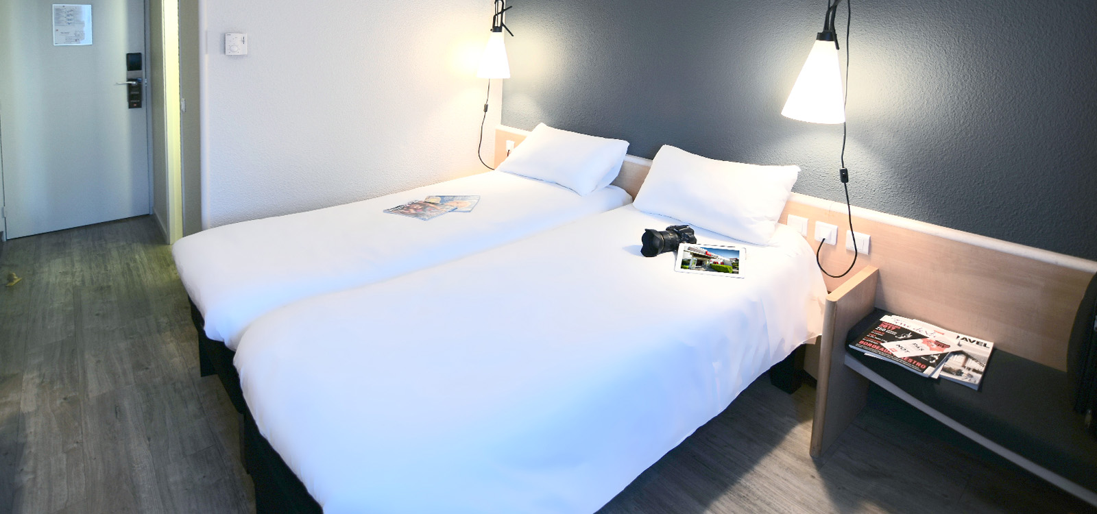 Chambre Ibis twin de l'hôtel