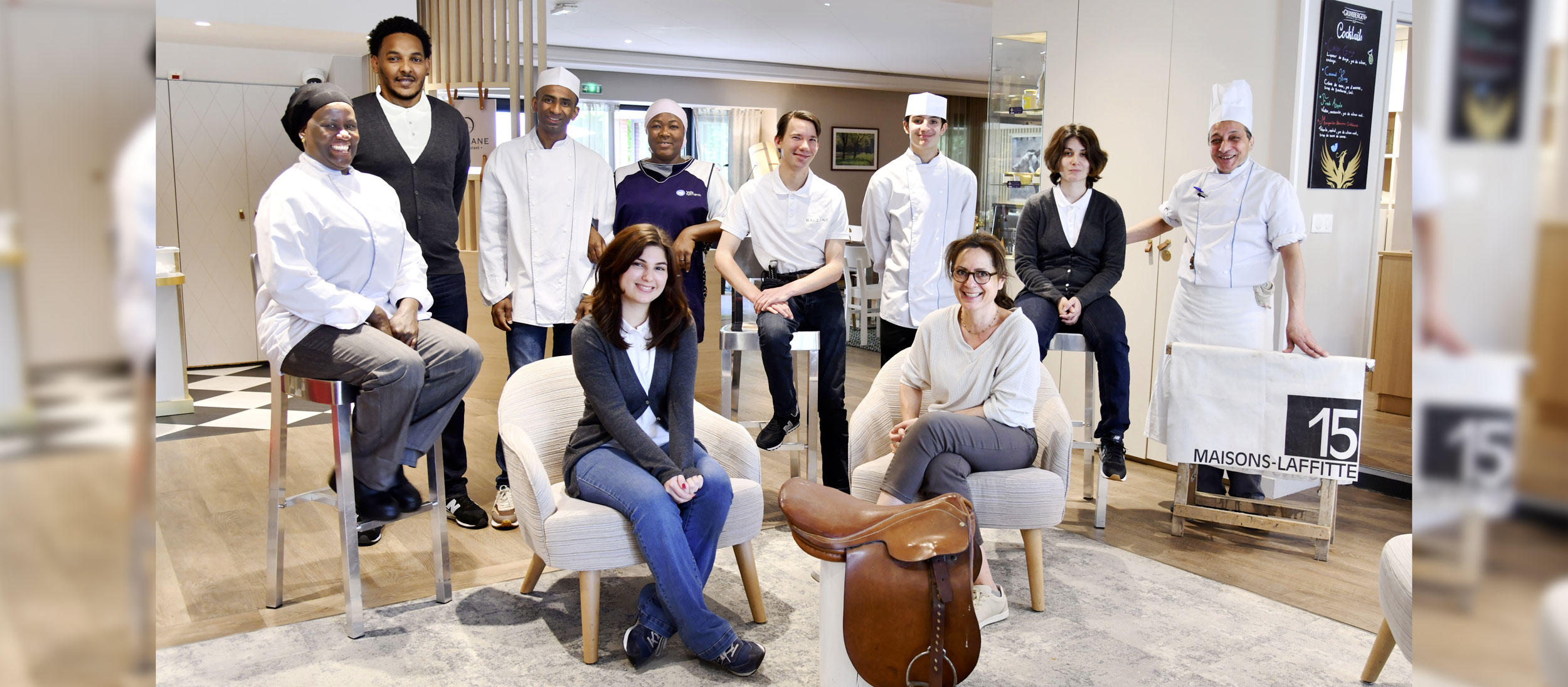 Équipe de l'hôtel Ibis 