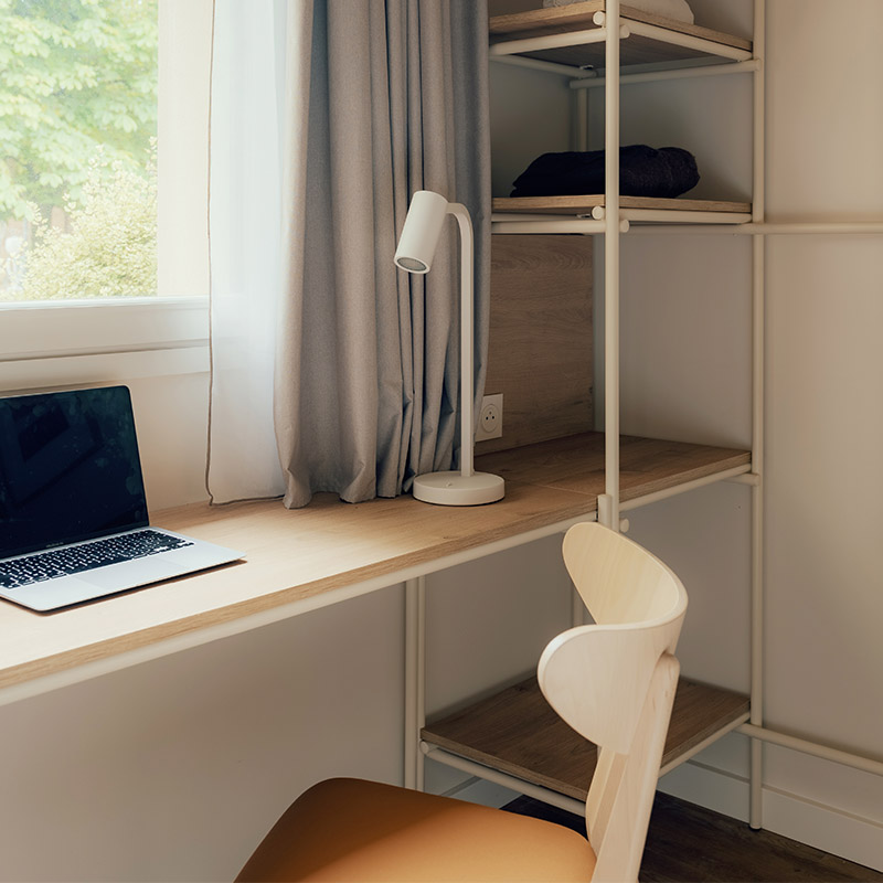 Chambre double de l'hôtel Ibis Maisons Laffitte