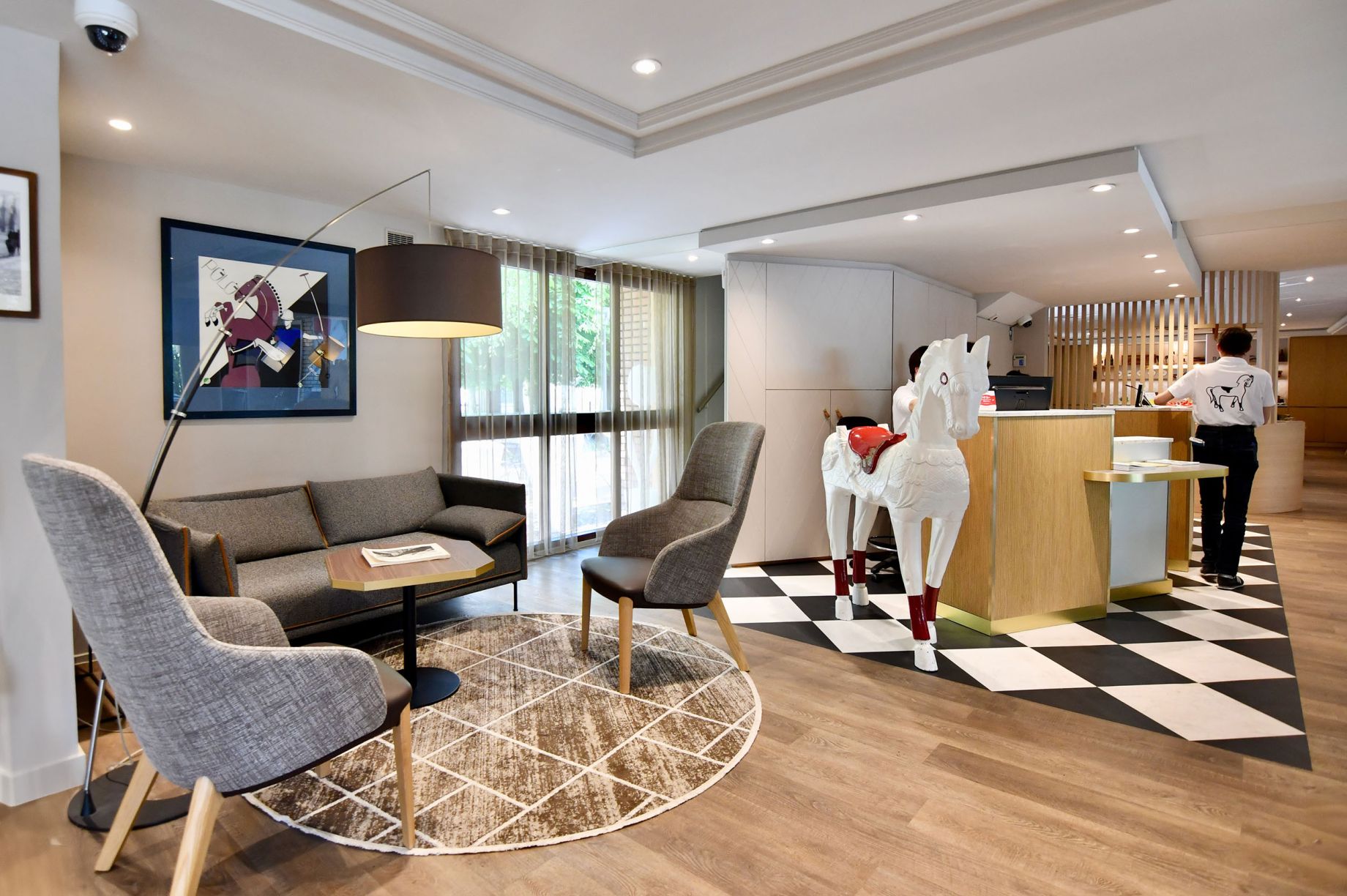 Accueil de l'hôtel Ibis Maisons Laffitte