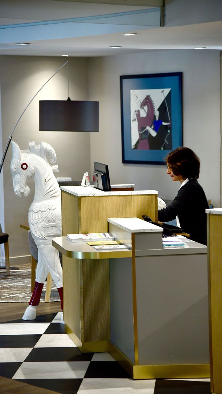 Accueil de l'hôtel Ibis Maisons Laffitte