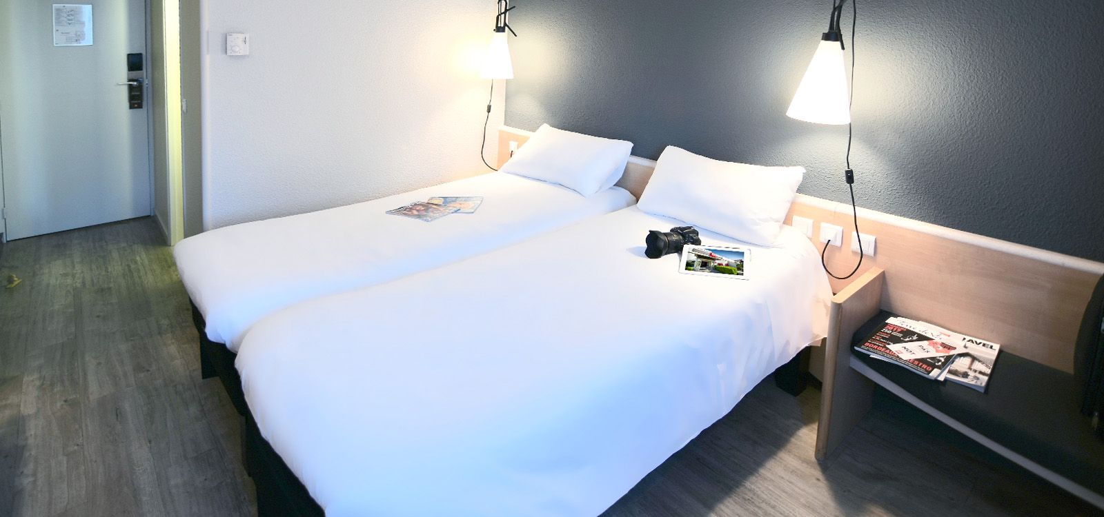 Chambre Ibis twin de l'hôtel